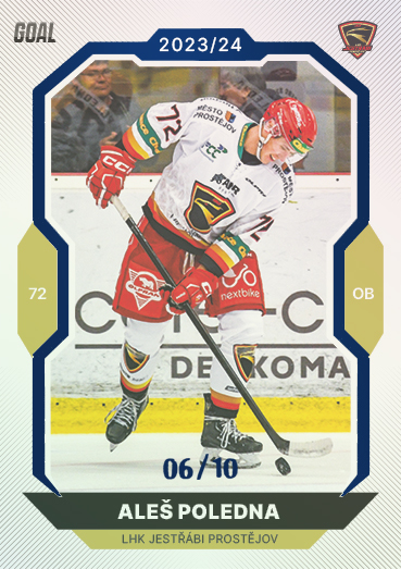 Poledna Aleš 23-24 GOAL Cards Chance liga Blue #248