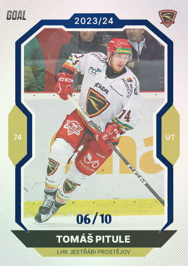 Pitule Tomáš 23-24 GOAL Cards Chance liga Blue #252
