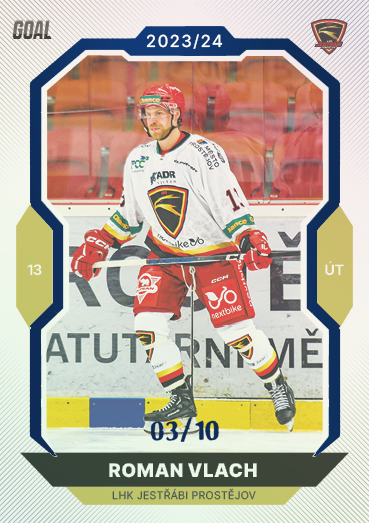 Vlach Roman 23-24 GOAL Cards Chance liga Blue #253