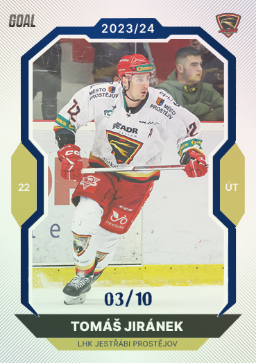 Jiránek Tomáš 23-24 GOAL Cards Chance liga Blue #255