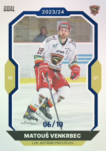 Venkrbec Matouš 23-24 GOAL Cards Chance liga Blue #256