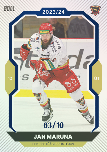 Maruna Jan 23-24 GOAL Cards Chance liga Blue #258