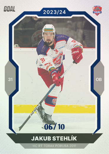Stehlík Jakub 23-24 GOAL Cards Chance liga Blue #264