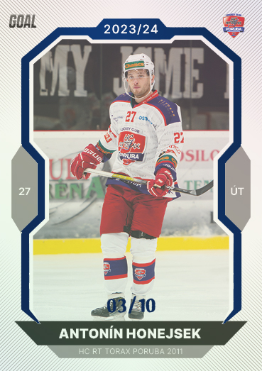 Honejsek Antonín 23-24 GOAL Cards Chance liga Blue #271