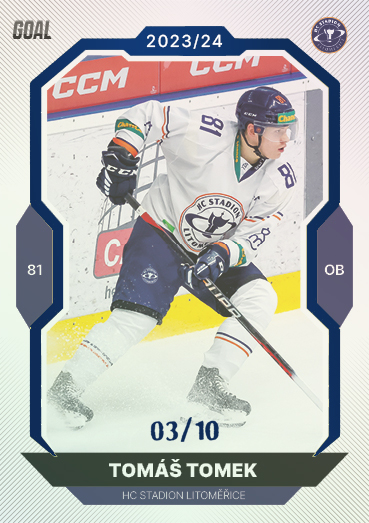 Tomek Tomáš 23-24 GOAL Cards Chance liga Blue #274