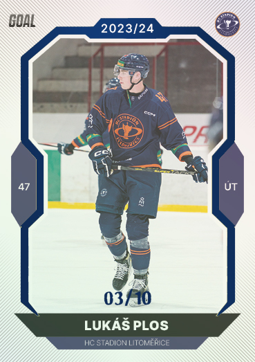 Plos Lukáš 23-24 GOAL Cards Chance liga Blue #281