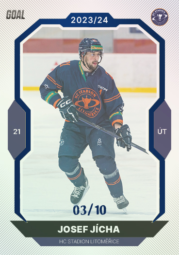 Jícha Josef 23-24 GOAL Cards Chance liga Blue #283