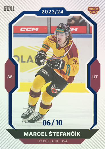 Štefančík Marcel 23-24 GOAL Cards Chance liga Blue #290
