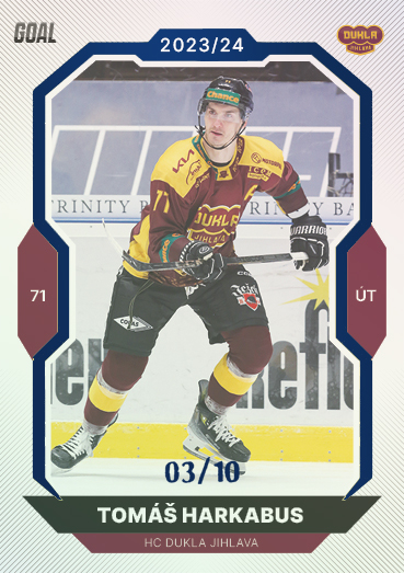 Harkabus Tomáš 23-24 GOAL Cards Chance liga Blue #296