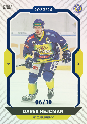 Hejcman Darek 23-24 GOAL Cards Chance liga Blue #305