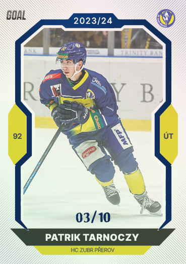 Tarnoczy Patrik 23-24 GOAL Cards Chance liga Blue #306