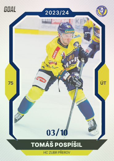 Pospíšil Tomáš 23-24 GOAL Cards Chance liga Blue #310