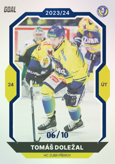 Doležal Tomáš 23-24 GOAL Cards Chance liga Blue #311