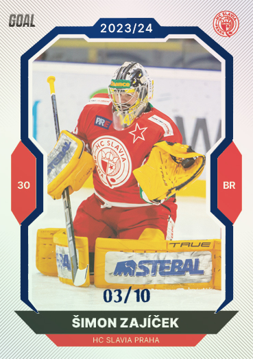 Zajíček Šimon 23-24 GOAL Cards Chance liga Blue #329