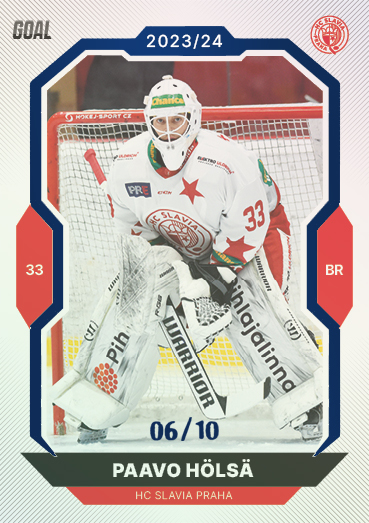 Hölsä Paavo 23-24 GOAL Cards Chance liga Blue #330