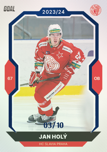 Holý Jan 23-24 GOAL Cards Chance liga Blue #331