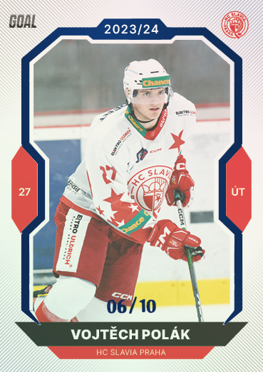 Polák Vojtěch 23-24 GOAL Cards Chance liga Blue #341
