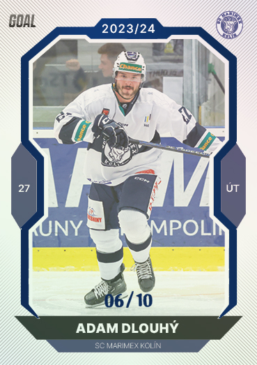 Dlouhý Adam 23-24 GOAL Cards Chance liga Blue #352