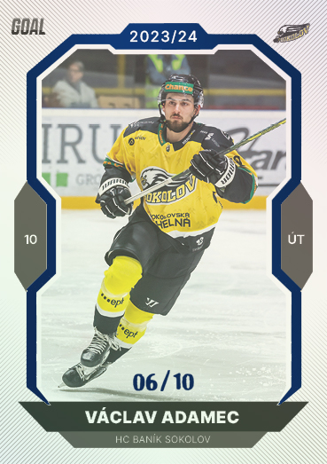 Adamec Václav 23-24 GOAL Cards Chance liga Blue #362