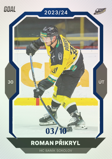 Přikryl Roman 23-24 GOAL Cards Chance liga Blue #363