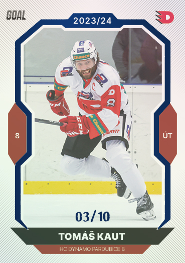 Kaut Tomáš 23-24 GOAL Cards Chance liga Blue #380