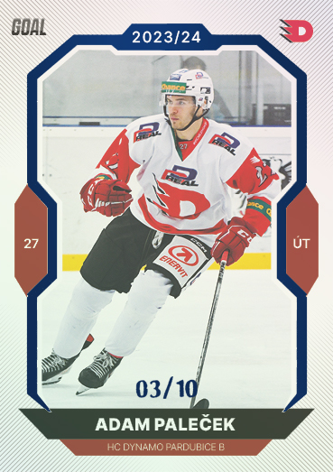 Paleček Adam 23-24 GOAL Cards Chance liga Blue #386