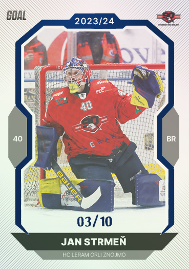 Strmeň Jan 23-24 GOAL Cards Chance liga Blue #387