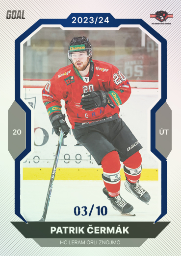 Čermák Patrik 23-24 GOAL Cards Chance liga Blue #393