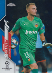 Cillessen Jasper 19-20 Topps Chrome UEFA CL Blue Bubbles Refractors #62