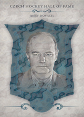 Dovalil Josef 2020 OFS Czech Hockey Hall of Fame Blue Magma #114