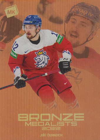 Černoch Jiří 2022 MK Reprezentace Bronze Medalists #BM-13