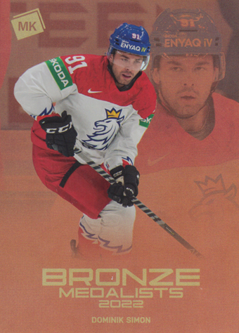 Simon Dominik 2022 MK Reprezentace Bronze Medalists #BM-18