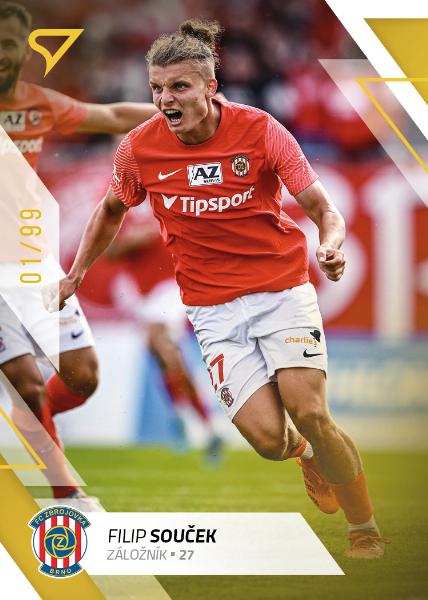 Souček Filip 22-23 Fortuna Liga Gold #194