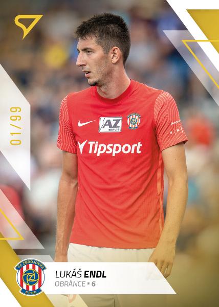 Endl Lukáš 22-23 Fortuna Liga Gold #188