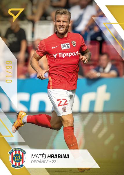 Hrabina Matěj 22-23 Fortuna Liga Gold #190