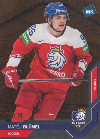 Blümel Matěj 2022 MK Reprezentace Bronze #46