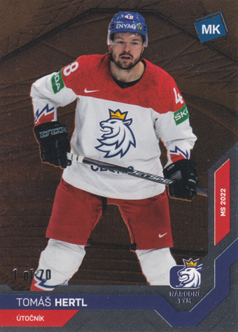 Hertl Tomáš 2022 MK Reprezentace Bronze #50