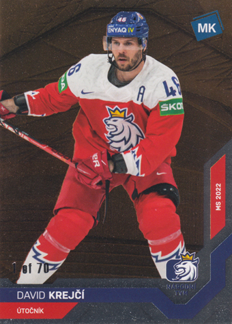 Krejčí David 2022 MK Reprezentace Bronze #51