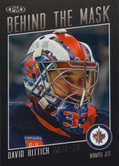 Rittich David 2022 PM Cards Behind the Mask #DR23-3