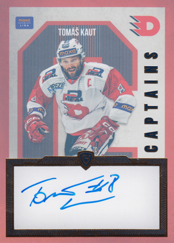 Kaut Tomáš 24-25 GOAL Cards Maxa liga Captains Auto #C-10