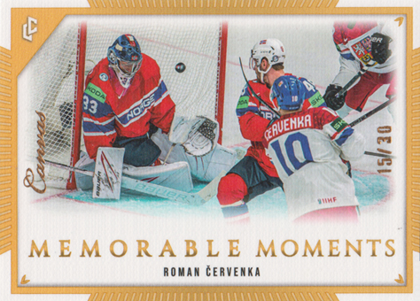 Červenka Roman 2024 LC Memorable Moments Canvas #MO-10