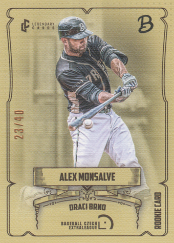 Monsalve Alex 2024 LC Czech Baseball Extraleague Canvas #12