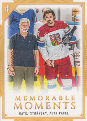 Stránský Pavel 2024 LC Memorable Moments Canvas #MO-16