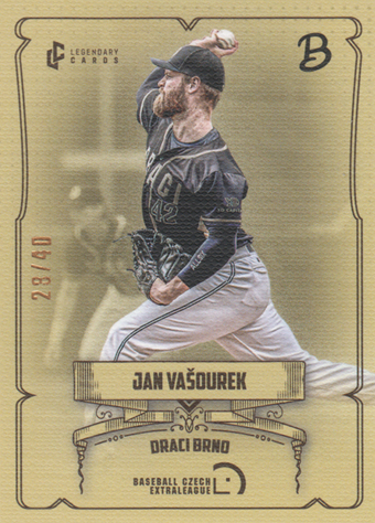 Vašourek Jan 2024 LC Czech Baseball Extraleague Canvas #17