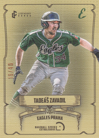Zavadil Tadeáš 2024 LC Czech Baseball Extraleague Canvas #32