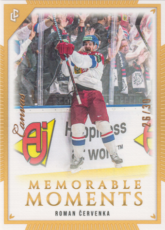 Červenka Roman 2024 LC Memorable Moments Canvas #MO-44