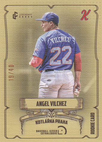 Vilchez Angel 2024 LC Czech Baseball Extraleague Canvas #54