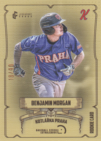 Morgan Benjamin 2024 LC Czech Baseball Extraleague Canvas #55