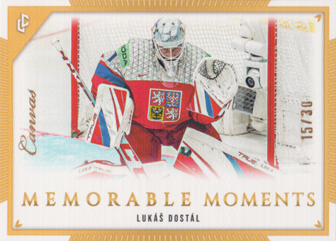 Dostál Lukáš 2024 LC Memorable Moments Canvas #MO-57