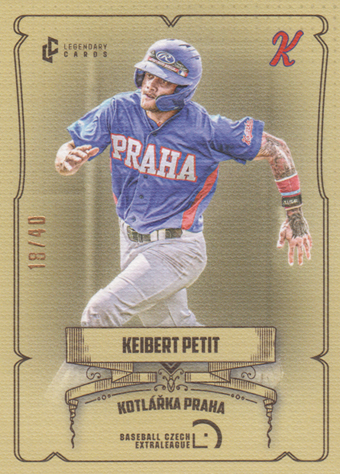 Petit Keibert 2024 LC Czech Baseball Extraleague Canvas #64